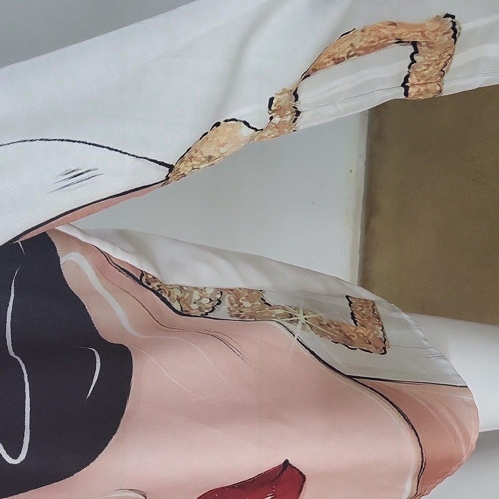 Button Down Printed Top - Picture 6 of 9